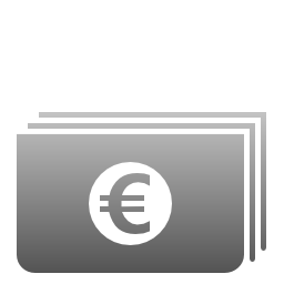 Payment Euro Icon 256x256 png